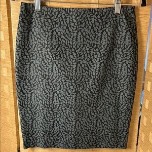 Loft Black Pencil Skirt